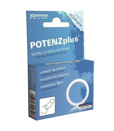 JOYDIVISION POTENZDUO - PLUS ANILLO PARA PENE BLANCO - S