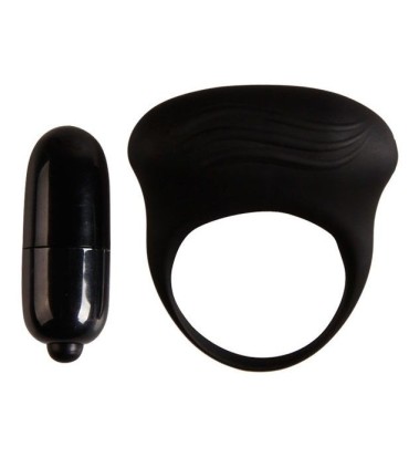 PRETTY LOVE - BERTRAM ANILLO VIBRADOR NEGRO