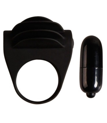 PRETTY LOVE - CHESTER ANILLO VIBRADOR NEGRO