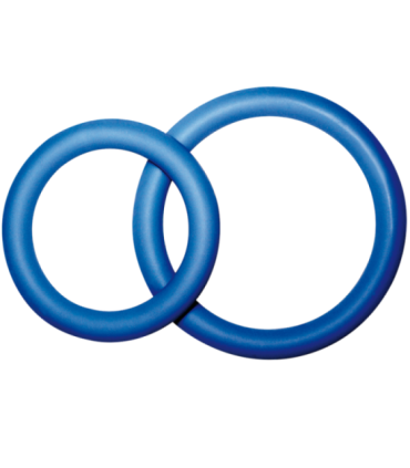 JOYDIVISION POTENZDUO - ANILLOS PARA PENE AZUL - S
