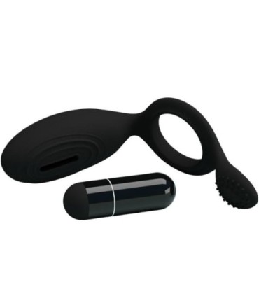 PRETTY LOVE - ETHEL ANILLO VIBRADOR CON ESTIMULADOR