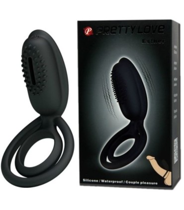 PRETTY LOVE - ESTHER ANILLO VIBRADOR CON ESTIMULADOR