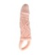 BAILE - FUNDA EXTENSORA PENE CON VIBRACIÓN Y STRAP PARA TESTÍCULOS 13.5 CM