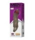 BAILE - FUNDA EXTENSORA PENE CON VIBRACIÓN Y STRAP PARA TESTÍCULOS 13.5 CM