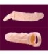 BAILE - FUNDA EXTENSORA PENE CON VIBRACIÓN Y STRAP PARA TESTÍCULOS 13.5 CM
