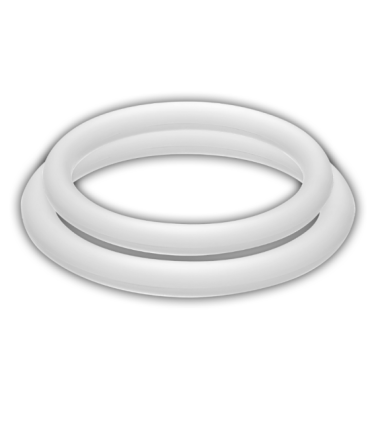 JOYDIVISION POTENZDUO - ANILLOS PARA PENE BLANCO - M