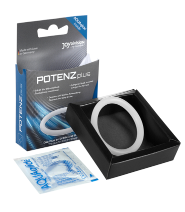 JOYDIVISION POTENZDUO - PLUS ANILLO PARA PENE BLANCO - M