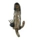 BAILE - BRAVE MAN FUNDA PENE ANAL Y CLITORIS VIBRADOR 16.5 CM NEGRO