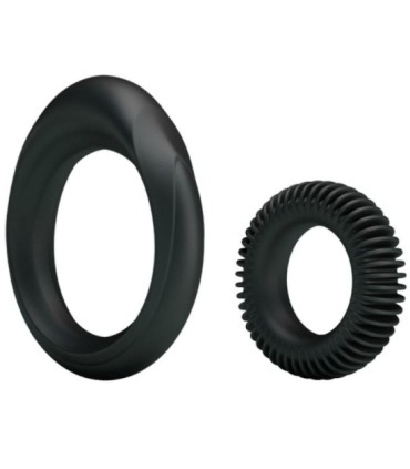 BAILE - KIT 2 ANILLOS SILICONA RING MANHOOD