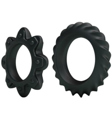 BAILE - KIT 2 ANILLOS SILICONA RING FLOWERING