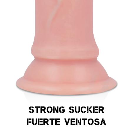 ROCKARMY - AVENGER DILDO REALÍSTICO LIQUID SILICONE 19 CM -O- 3.98 CM