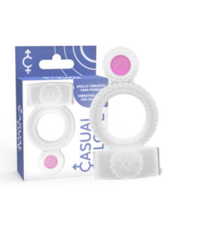 CASUAL LOVE - RING DOUBLE PLEASURE ANILLO TRANSPARENTE