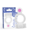 CASUAL LOVE - RING DOUBLE PLEASURE ANILLO TRANSPARENTE