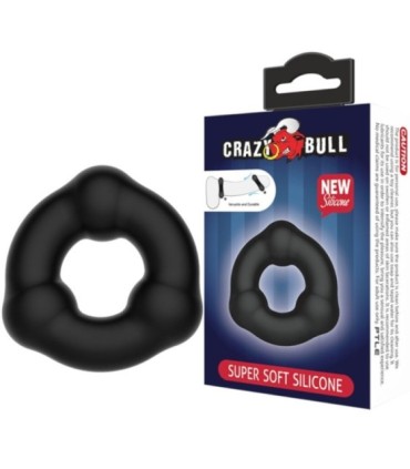 CRAZY BULL - ANILLO SILICONA CON NODULOS