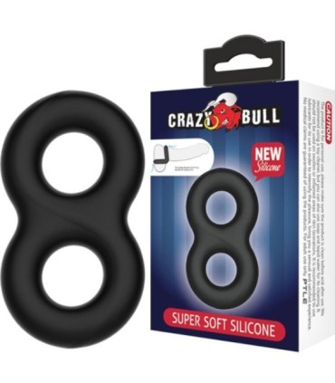 CRAZY BULL - ANILLO DOBLE SILICONA INFINITY