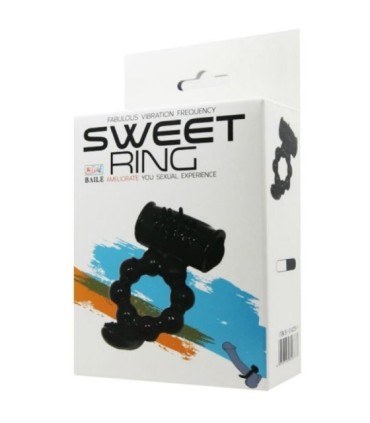 BAILE - SWEET RING ANILLO CON DOBLE ESTIMULADOR