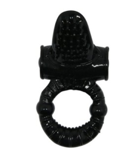 BAILE - SWEET RING ANILLO VIBRADOR CON RABBIT TEXTURADO