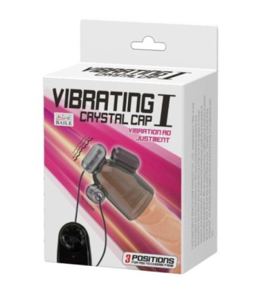 BAILE - FUNDA VIBRADORA VIBRATING CRYSTAL CAP I