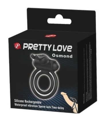 PRETTY LOVE - OSMOND ANILLO VIBRADOR DE SILICONA