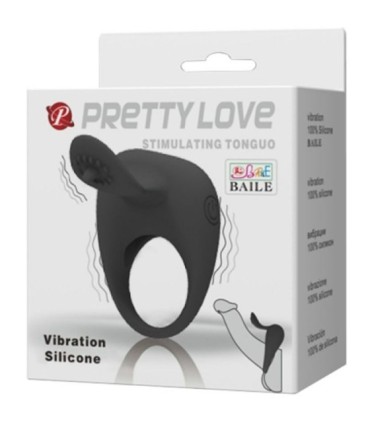 PRETTY LOVE - ANILLO VIBRADOR CON LENGUA