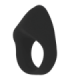 INTENSE - OTO ANILLO VIBRADOR RECARGABLE NEGRO
