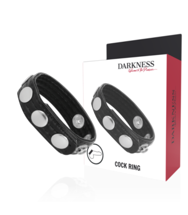 DARKNESS - LEATHER ANILLO ERECCIÓN