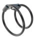 DARKNESS - ANILLA FLEXIBLE DOBLE PARA EL PENE