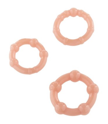 SEVEN CREATIONS - JUEGO TRES ANILLOS PENE SKIN