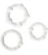 SEVEN CREATIONS - JUEGO TRES ANILLOS PENE TRANSPARENTE