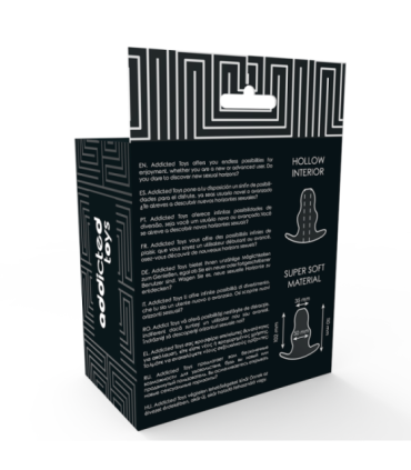 ADDICTED TOYS - DILATADOR ANAL MEDIANO 11 CM - TRANSPARENTE