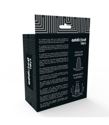 ADDICTED TOYS - DILATADOR ANAL GRANDE 13 CM - TRANSPARENTE