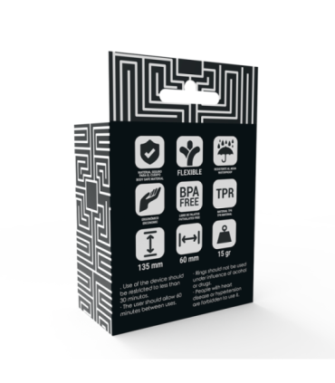 ADDICTED TOYS - SET ANILLOS PENE Y TESTÍCULOS - AHUMADO