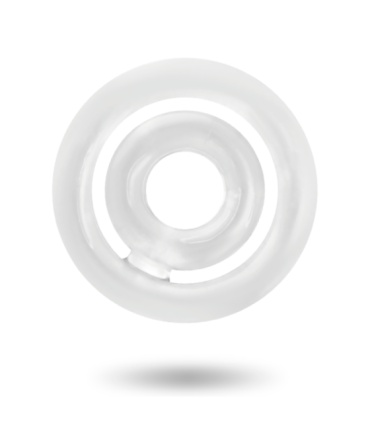 ADDICTED TOYS - POTENZ SET ANILLOS PENE CLEAR