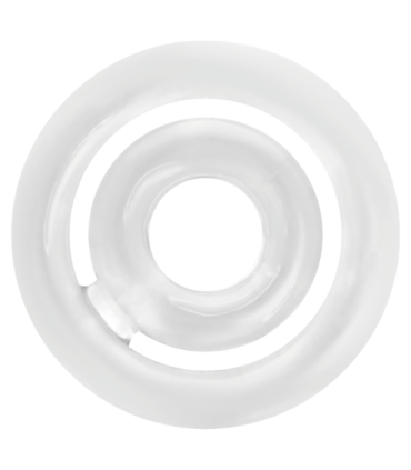 ADDICTED TOYS - POTENZ SET ANILLOS PENE CLEAR
