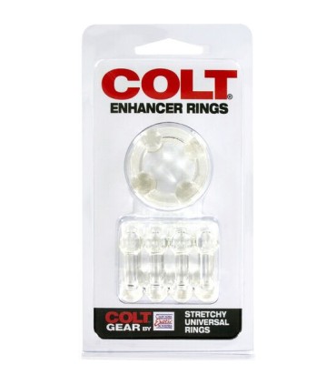 CALEXOTICS - COLT ENHANCER RINGS ANILLOS PARA EL PENE TRANSPARENTES