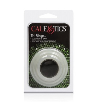 CALEXOTICS - SET TRES ANILLAS BRILLO EN LA OSCURIDAD