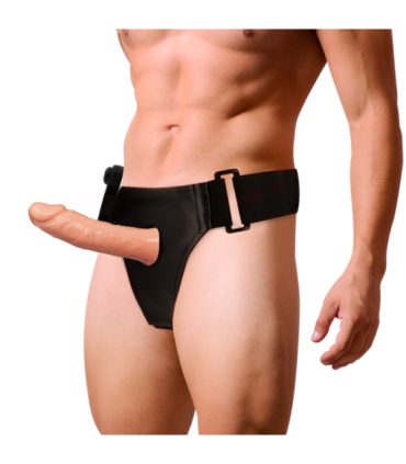 HARNESS ATTRACTION - ARNÉS  HUECO BENNY CON VIBRADOR 15 CM -O- 4.5 CM
