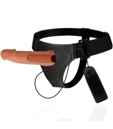HARNESS ATTRACTION - ARNÉS  HUECO WILLIAN CON VIBRADOR 17 CM -O- 4.5 CM