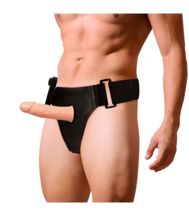 HARNESS ATTRACTION - ARNÉS  HUECO GREGORY CON VIBRADOR 16.5 CM -O- 4.3 CM