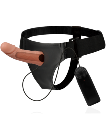 HARNESS ATTRACTION - ARNÉS  HUECO MARCOS CON VIBRADOR 15 CM -O- 5 CM