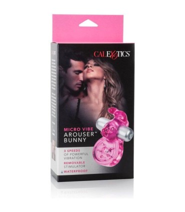 CALEXOTICS - MICRO VIBE AROUSER BUNNY ANILLO VIBRADOR ROSA