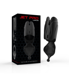 JAMYJOB - MASTURBADOR STROKER VIBRADOR 2 MOTORES