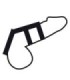 DARKNESS - SET DE 3 ANILLAS PENE FLEXIBLE