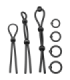 ADDICTED TOYS - KIT DE 7 ANILLAS SILICONA FLEXIBLE