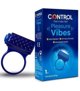 CONTROL - PLEASURE VIBES ANILLO VIBRADOR