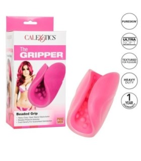 CALEXOTICS - BEADED GRIP MASTURBADOR TEXTURADO