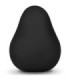 G-VIBE - HUEVO MASTURBADOR TEXTURADO REUTILIZABLE NEGRO