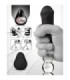 G-VIBE - HUEVO MASTURBADOR TEXTURADO REUTILIZABLE NEGRO