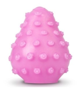 G-VIBE - HUEVO MASTURBADOR TEXTURADO REUTILIZABLE ROSA