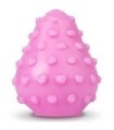 G-VIBE - HUEVO MASTURBADOR TEXTURADO REUTILIZABLE ROSA
